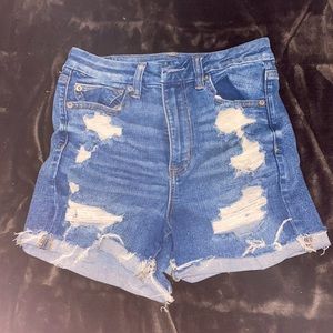 American eagle jean shorts size 6